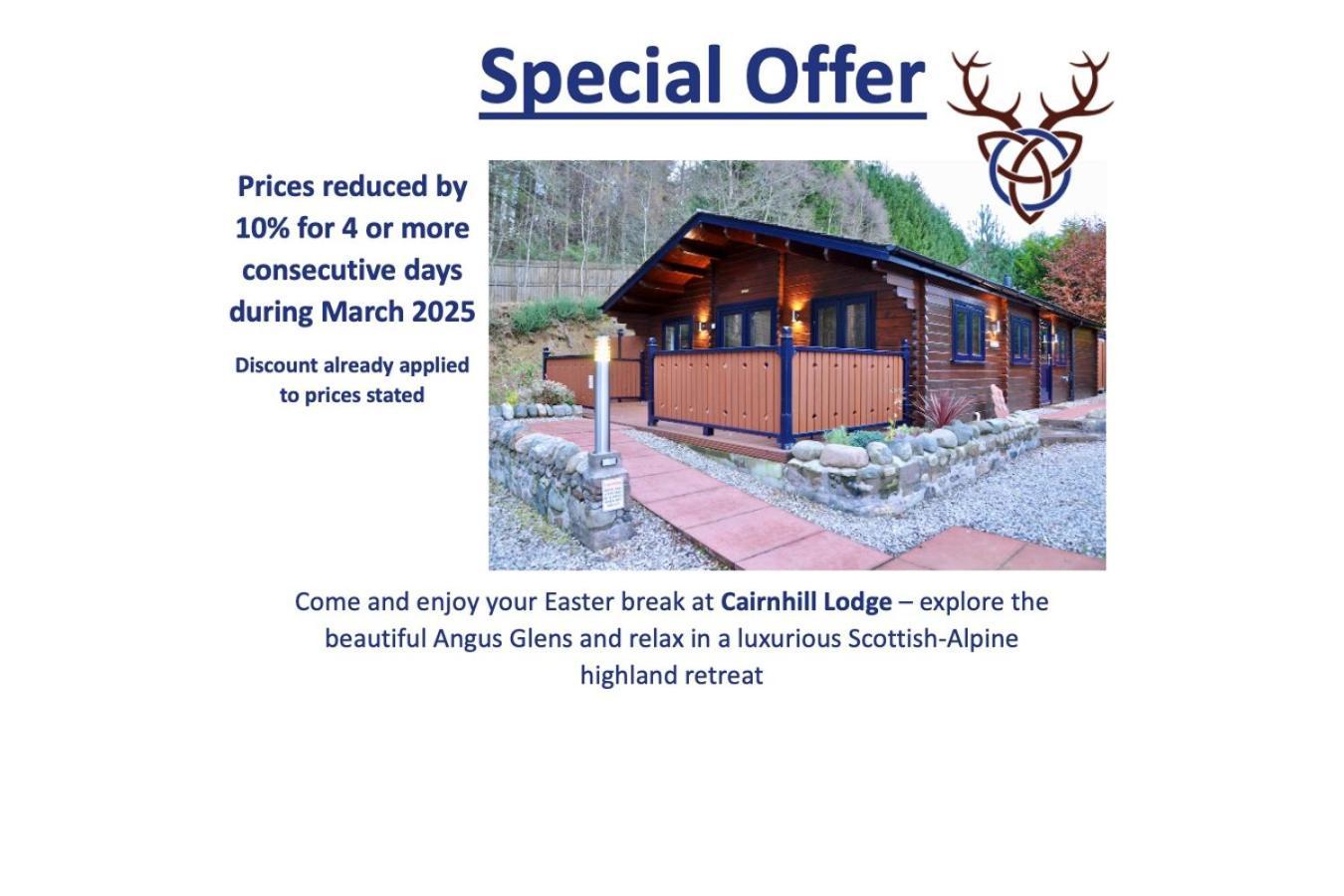 Cairnhill Lodge - Award-Winning Luxury Highland Retreat Blairgowrie and Rattray ภายนอก รูปภาพ